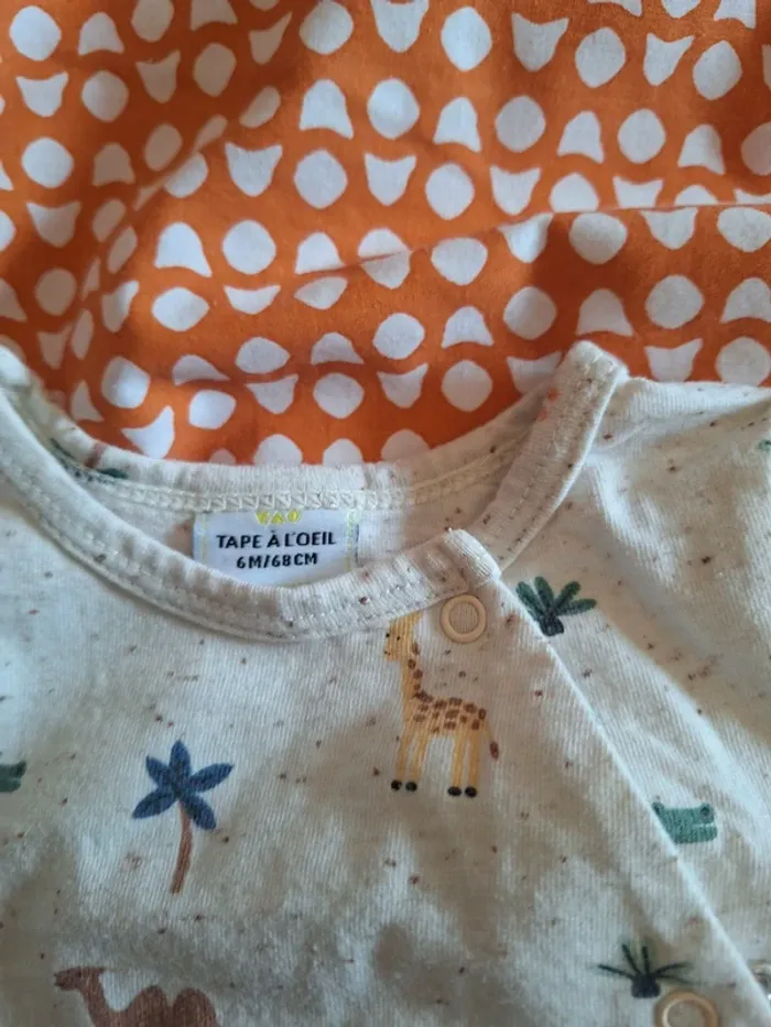 Pyjama 6 mois. Tape à l'oeil - photo numéro 2