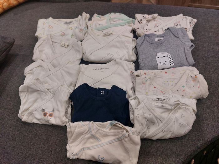 Lot vêtements bébé garçon 1 mois - photo numéro 6