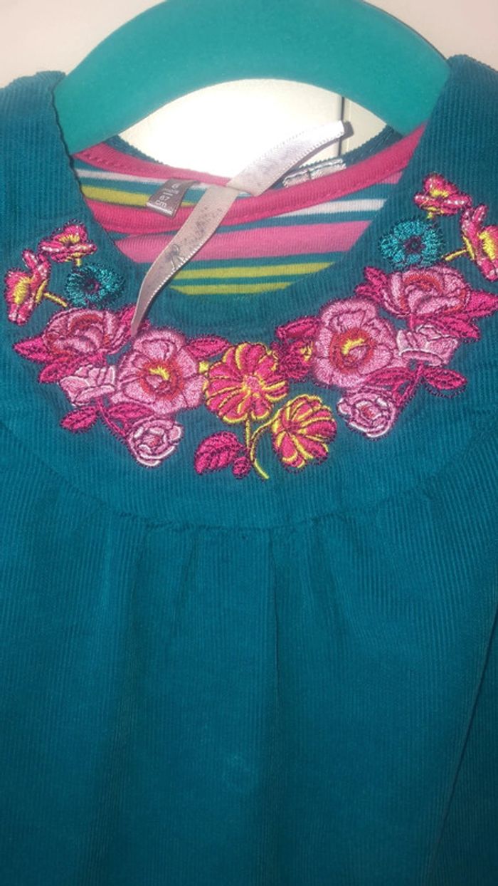 Robe et tee shirt ml 6 mois - photo numéro 3