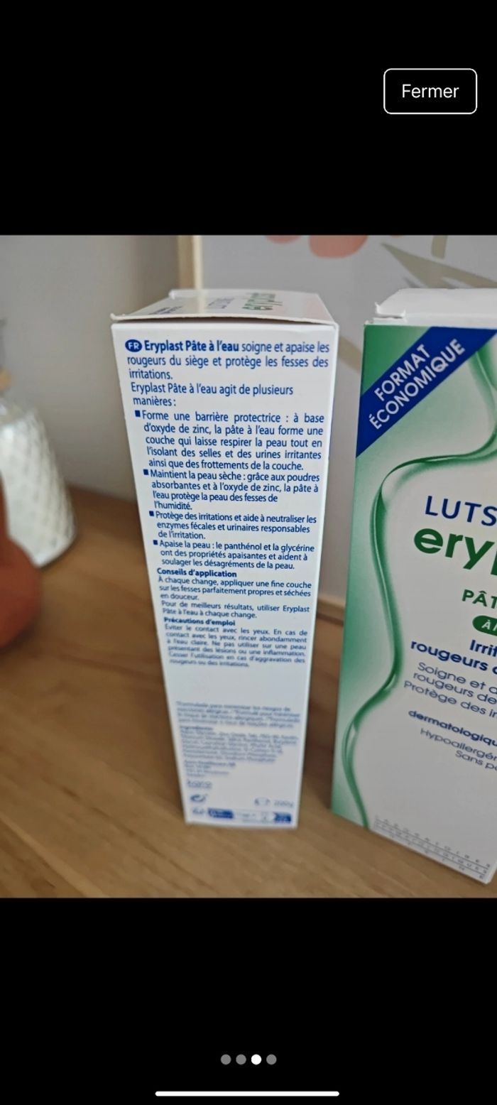 Eryplast crème lot de deux - photo numéro 3