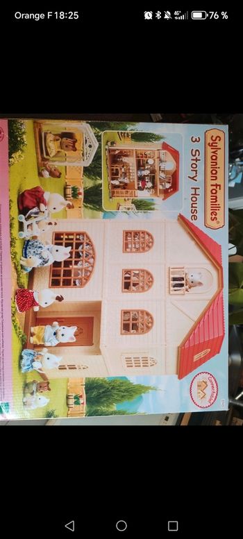 Maison Sylvanian Families 2745 - Maison aux 3 Histoires - Neuve & Scellée -Collector 2012