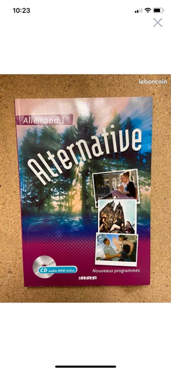 Alternative allemand première