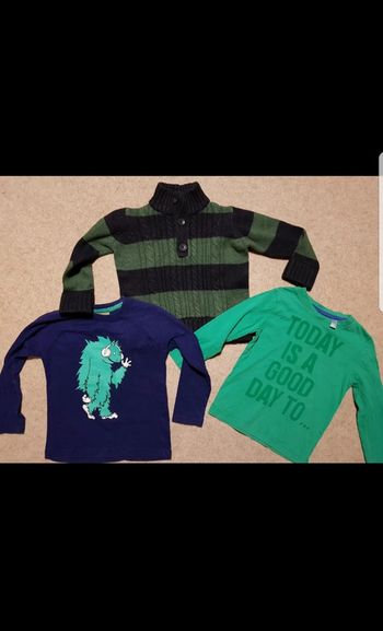 Lot de 3 hauts hiver garçon 3ans