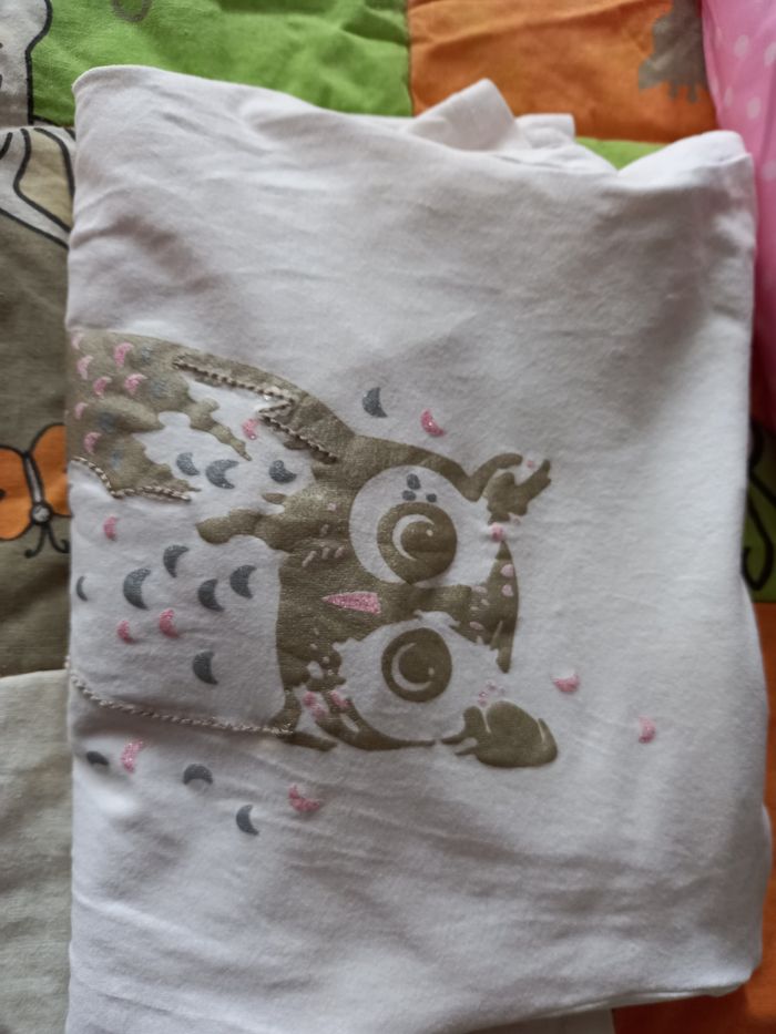 Col roulé fille motif chouette - photo numéro 2