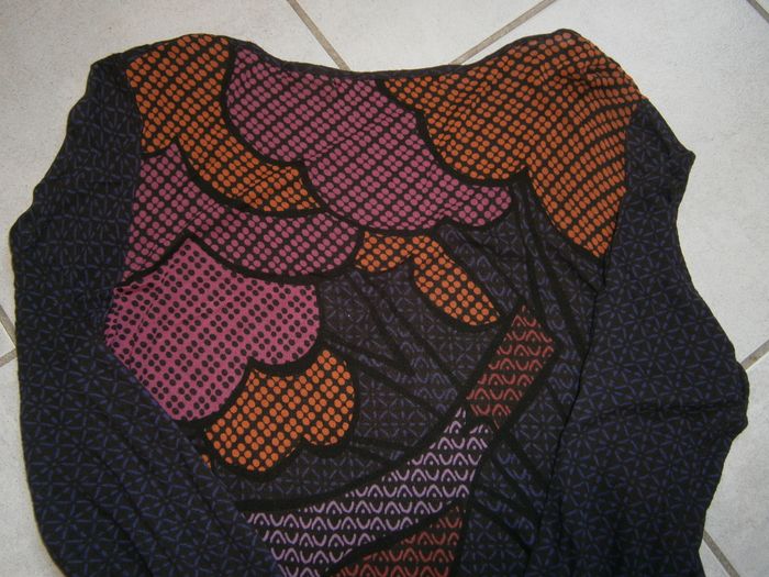 Haut ML marron BANANA MOON Taille L - photo numéro 7