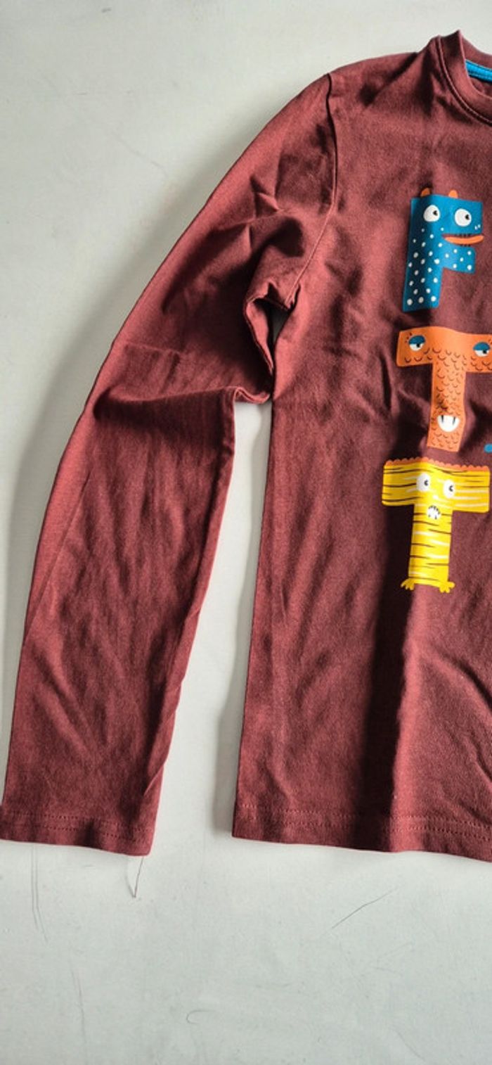 Tee shirt manches longues kiabi - photo numéro 5