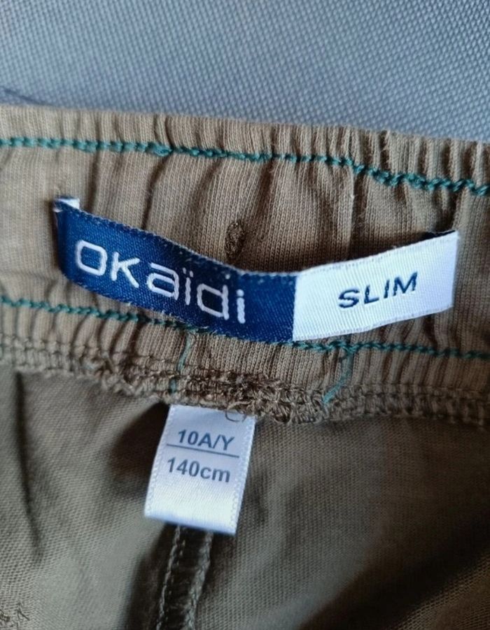 Short en coton Kaki - photo numéro 5