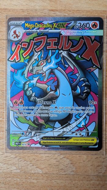 Carte Pokemon Mega Dracaufeu X EX 023 UPC