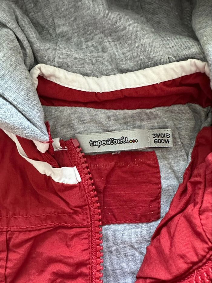 Blouson avec capuche amovible - 3 mois - Tape à l’œil - photo numéro 3