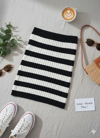 Jupe en laine T-Unique