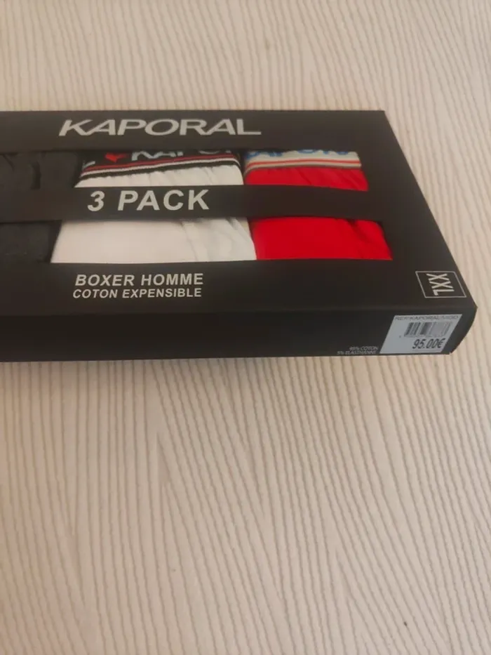 Lot 3 boxers Kaporal Haute qualité - photo numéro 2