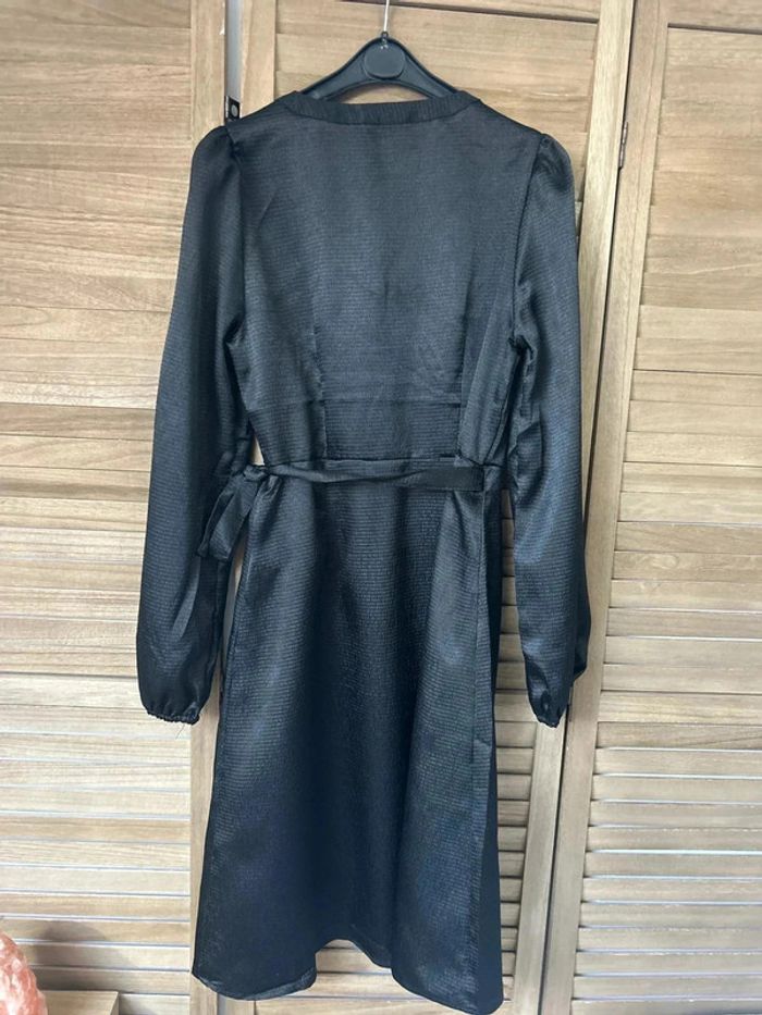 Robe wrap noir Vero moda taille xs - photo numéro 4