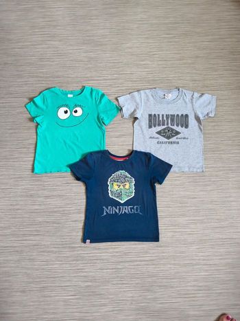 3 tee-shirts 5 ans 