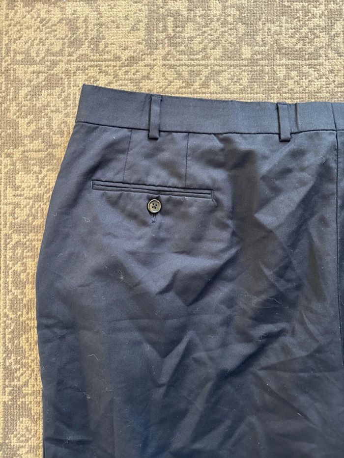 Pantalon de costume Ralph Lauren – Taille W42 L30 / FR 52 – Bleu marine - photo numéro 13