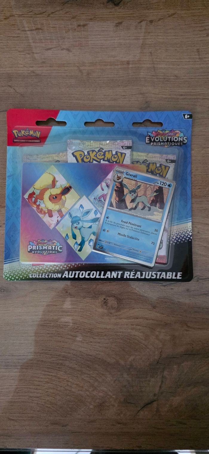 Tripack Pokemon EV8.5 Evolution Prismatiques Aquali Neuf