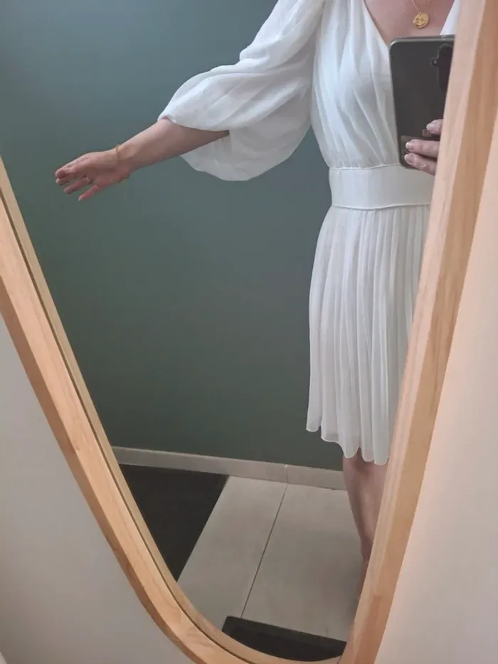 Robe blanche Morgan - photo numéro 6