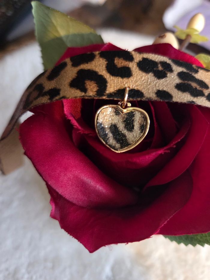 Choker 🐆 leopard - photo numéro 2