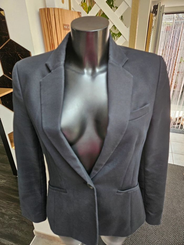Mango blazer noir taille 40 - photo numéro 2