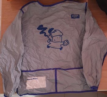 Blouse peinture enfant