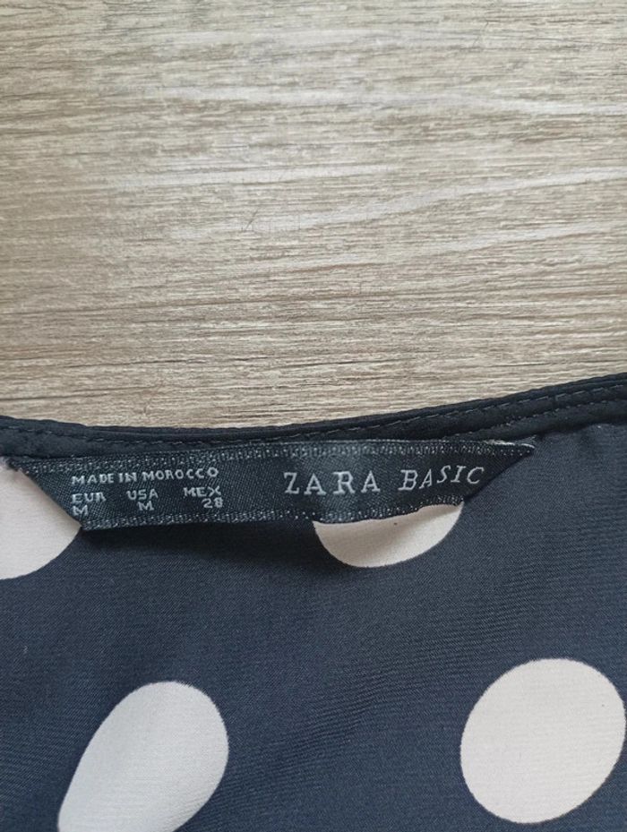 Chemise zippée Zara Basic Taille M - photo numéro 2