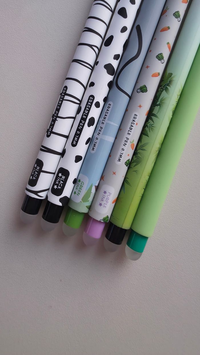 Lot de 6 stylos collection animaux kawaii - photo numéro 5