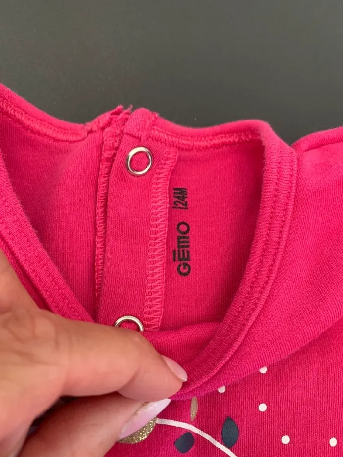 Pyjama gemo taille 12 mois - photo numéro 3