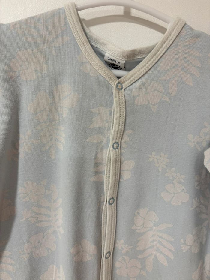 Pyjama coton petit bateau 24 mois garçon - photo numéro 2