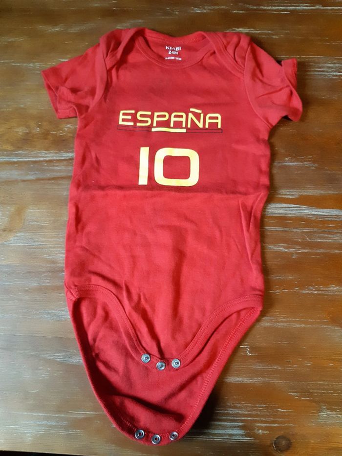 Body neuf Espagne espana 24 mois mixte fille garçon
