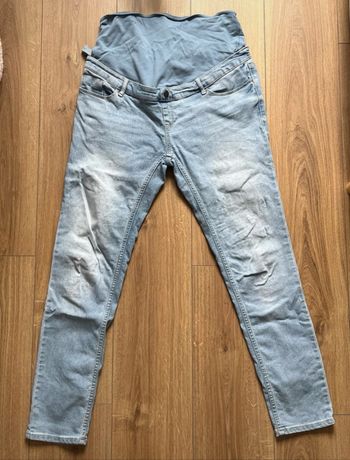 Pantalon de grossesse bleu clair