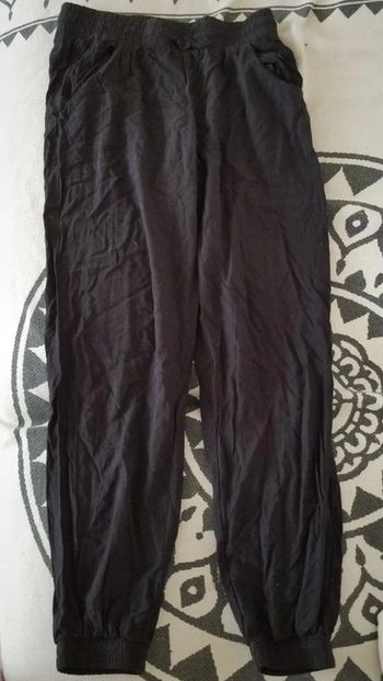 Joli pantalon fluide noir