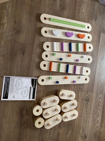 Parcours motricité bois