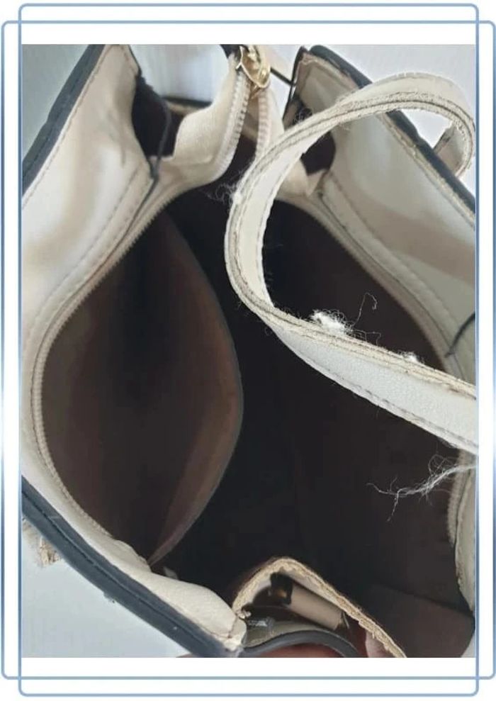 Sac à main Sylvain Lefebvre, plusieurs traces 22x19cm - photo numéro 7