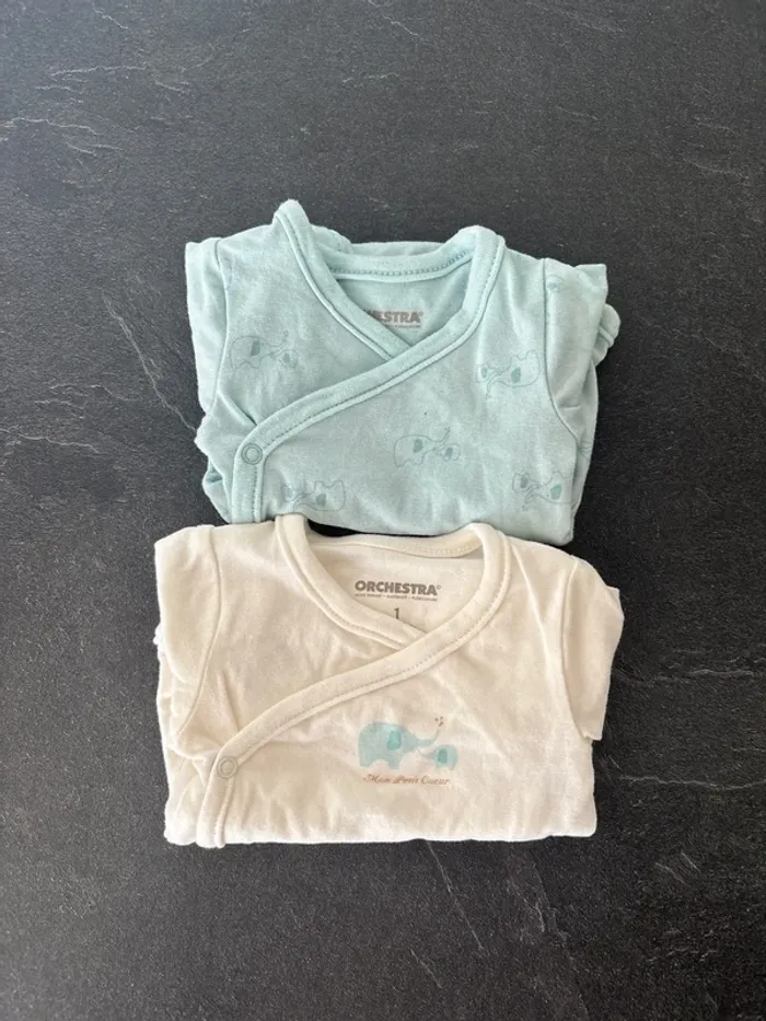 Lot de 2 bodies orchestra