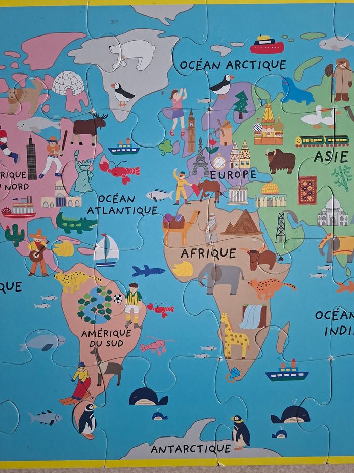 Puzzle enfant du monde - photo numéro 3