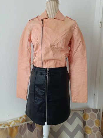 Jupe en cuir T42