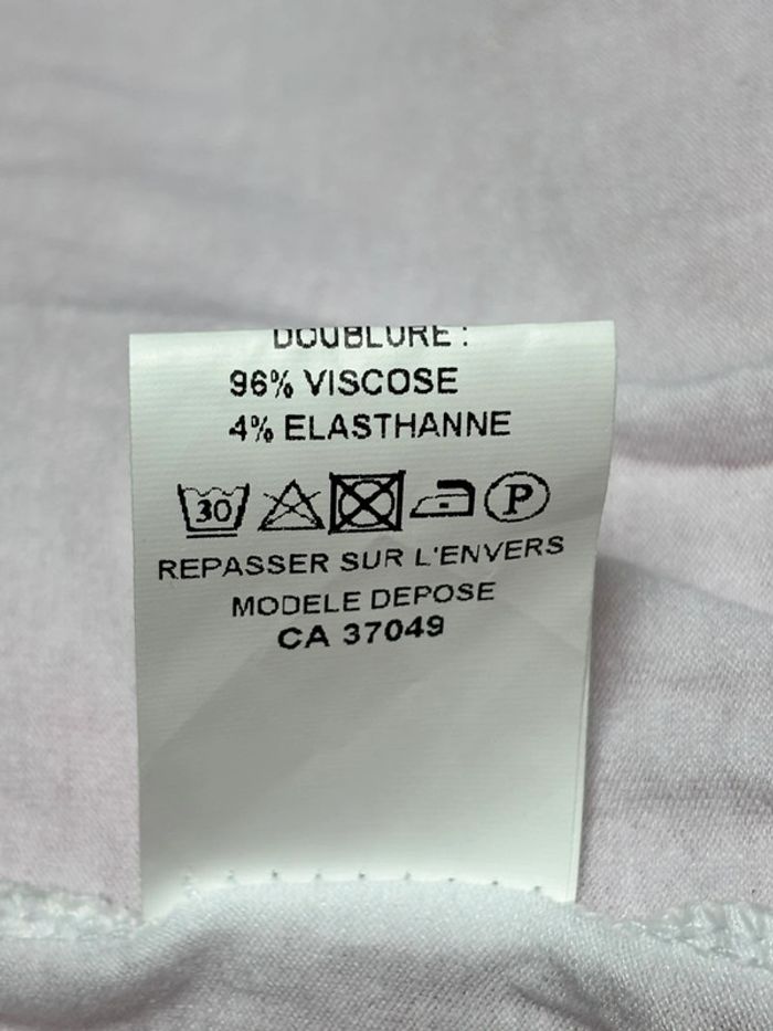 Robe orange rouge broderie mé Paris - photo numéro 8