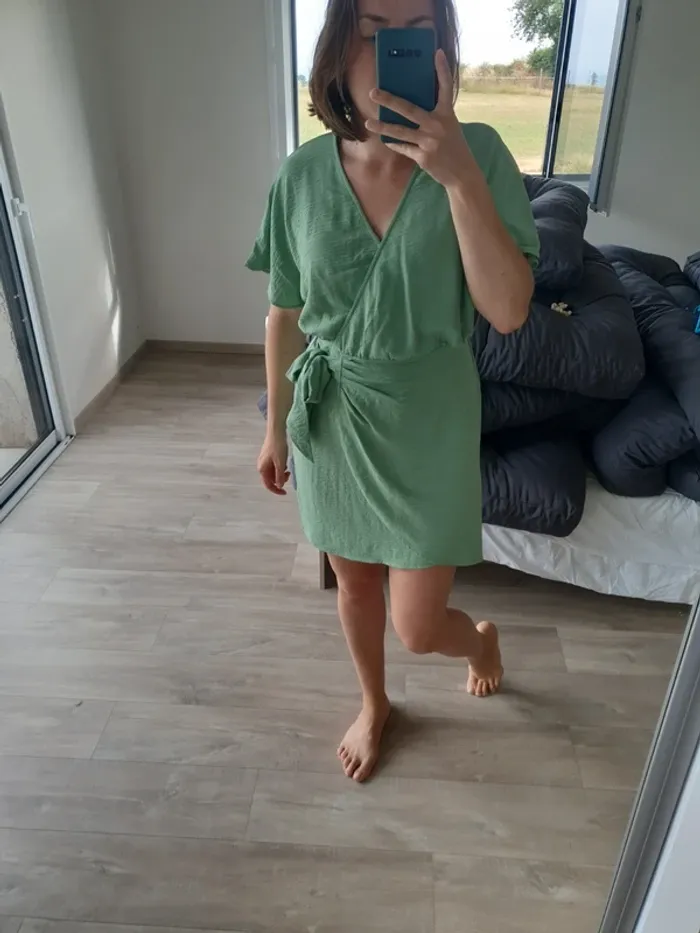 Robe vert d'eau