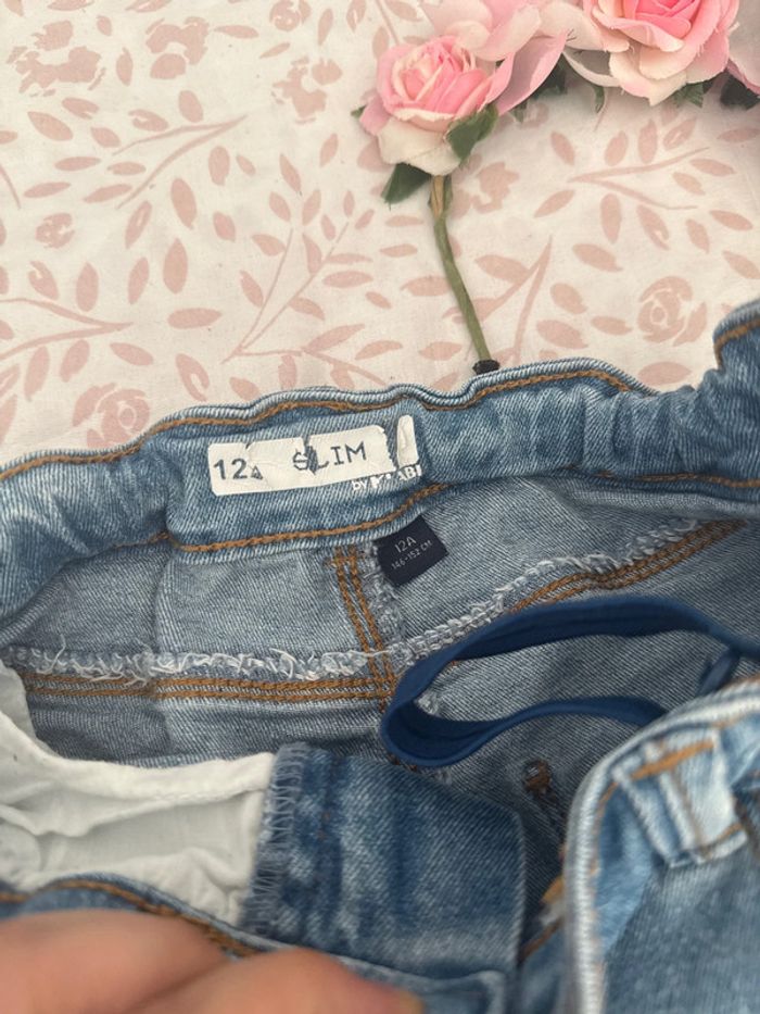 Short en jean fille de 12 ans de kiabi - photo numéro 4