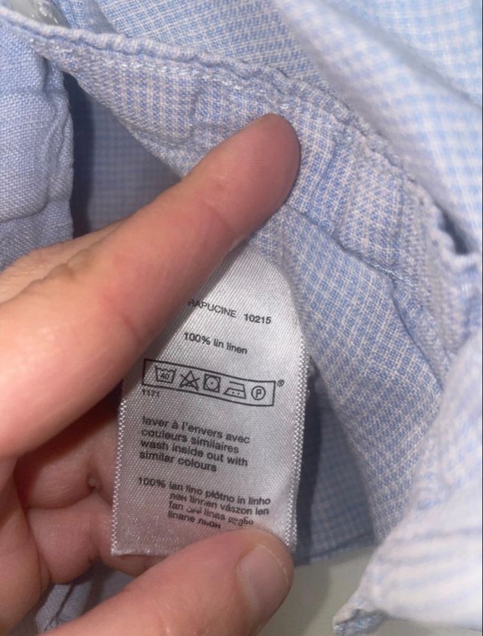 Chemise en lin Celio - photo numéro 4