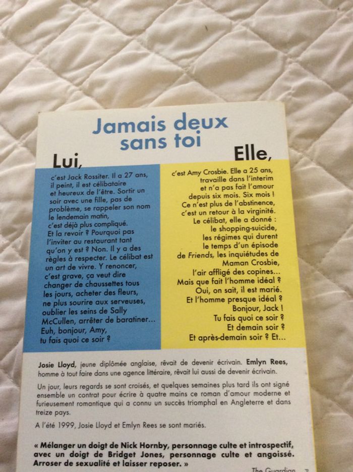 #jamais deux sans toi par Josie Lloyd et Emilyn Rées - photo numéro 3