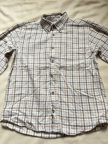 Chemise carreaux 10 ans