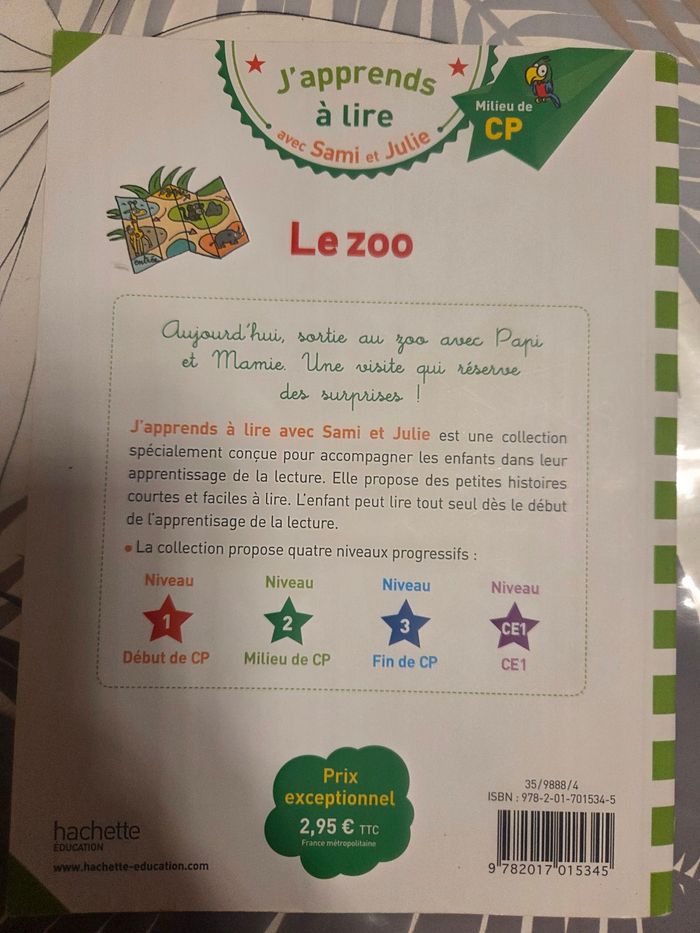 Livre sami et julie vert - photo numéro 2