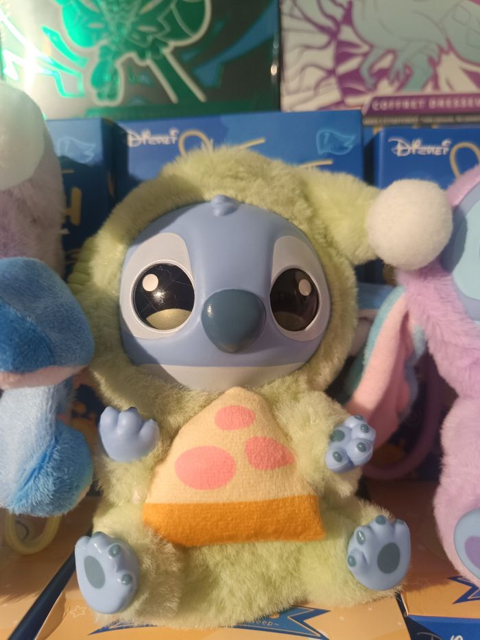 Peluche doudou Porte clé Labubu Stitch disney neuf - photo numéro 3