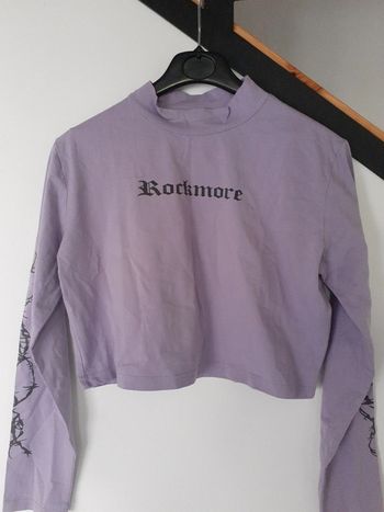 Tee-shirt court manches longues taille L - Shein