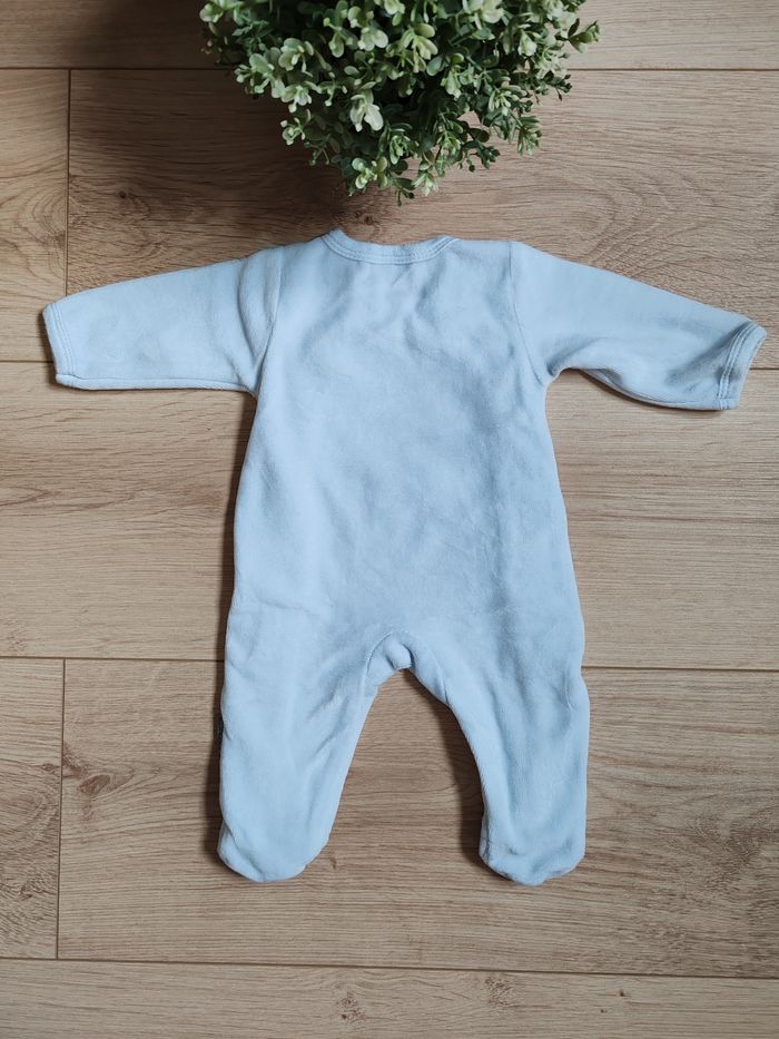 Pyjama bleu ciel Absorba 1 mois Neuf 🌸 - photo numéro 3