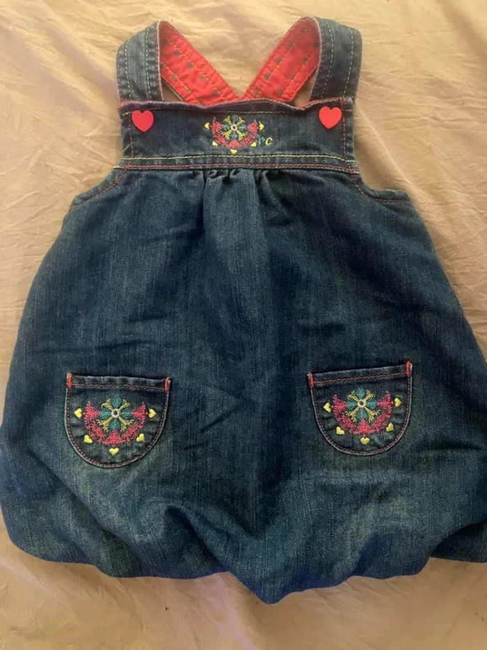 Robe effet jean