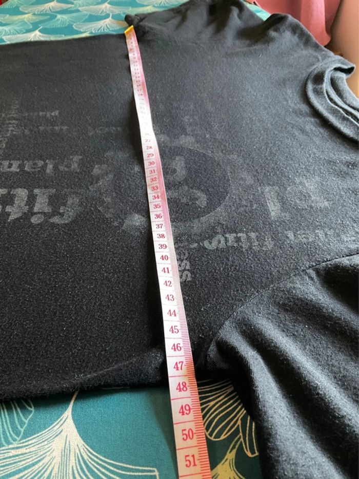 T-shirt noir pour femme Planet Fitness fabriqué aux USA taille S 361 - photo numéro 4