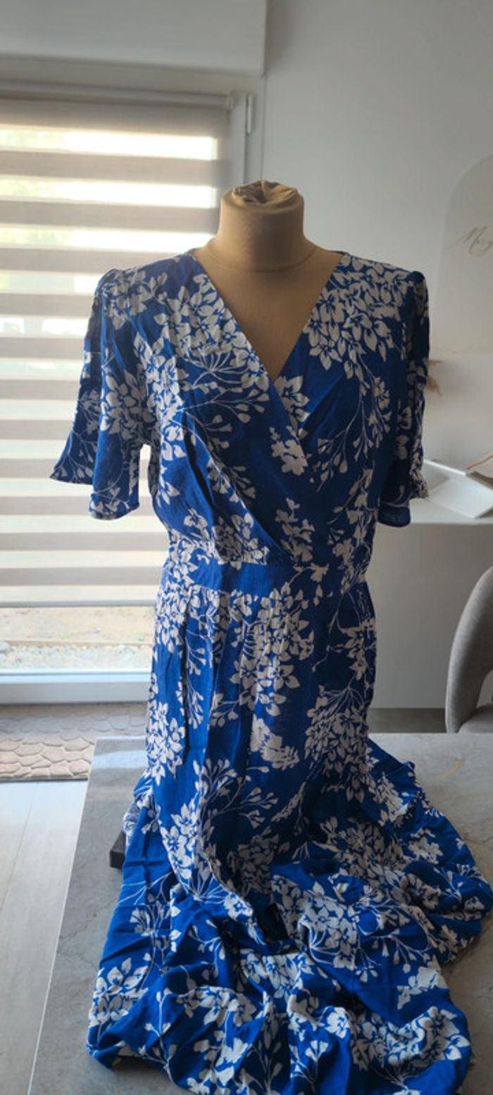 Robe longue Ycoo - Bleu