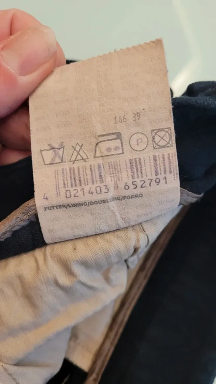 Pantalon épais toucher velours 100% coton modèle Mavin - photo numéro 6