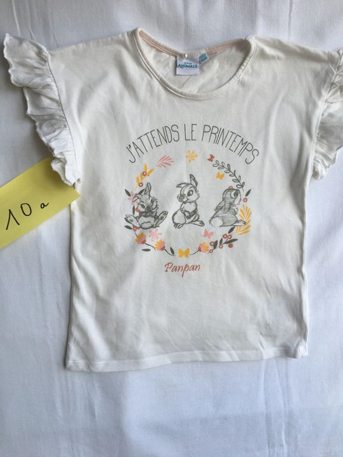 Haut t. shirt - 10 ans - Disney animals